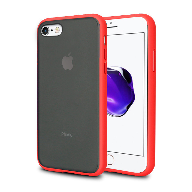 

Чехол накладка xCase для iPhone 7/8/SE 2020 Gingle series red, Красный