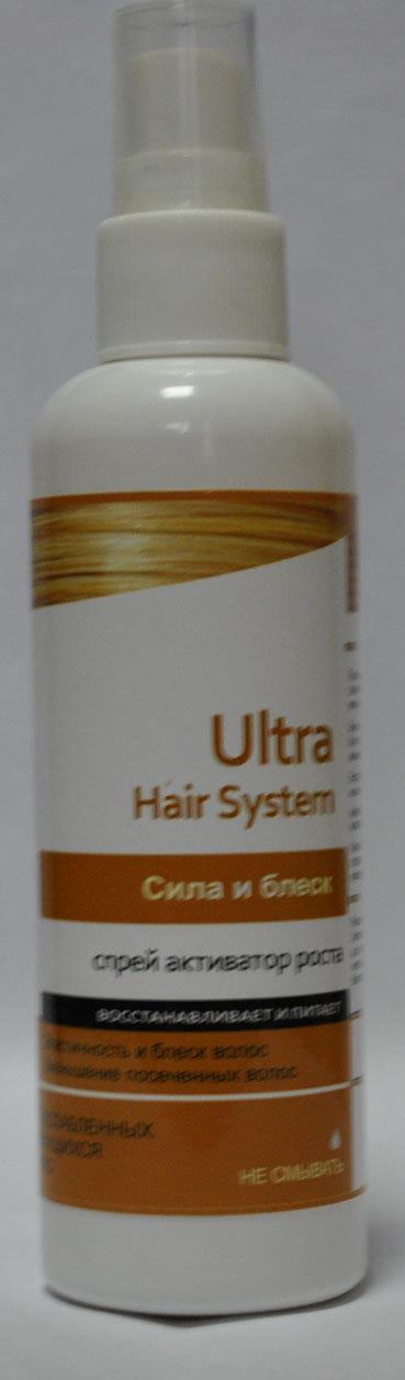 

Спрей от выпадения и для роста волос Ultra Hair System ViP