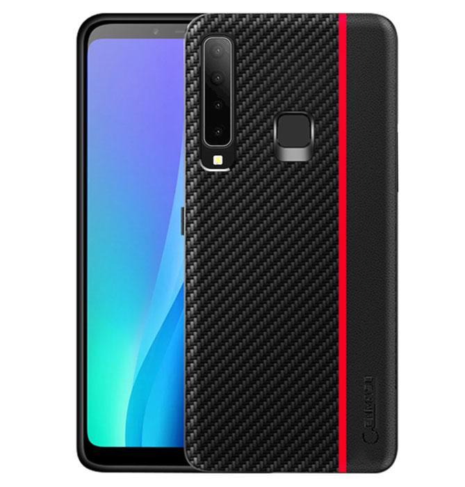 

Чехол накладка Primo Cenmaso для Samsung Galaxy A9 2018 ( SM-A950 ) - Black&Red, Черный с красной полоской