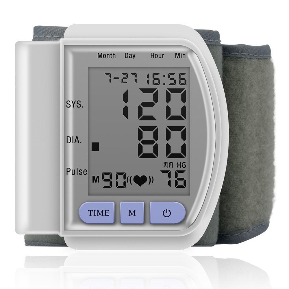 

Цифровой тонометр на запястье SmartTec Blood Pressure Monitor CK-102 / аппарат для измерения давления и пульса