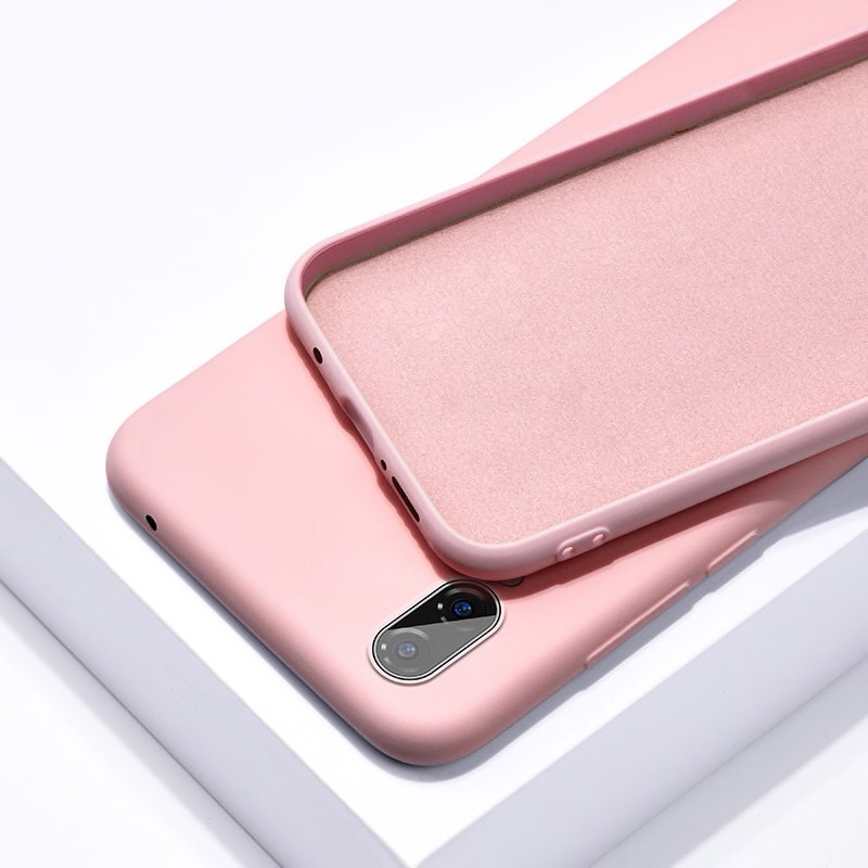

Силиконовый чехол SLIM на Iphone XR Nude