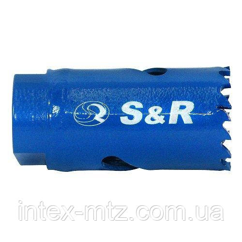 

Биметаллическая кольцевая пила S&R 60 x 38