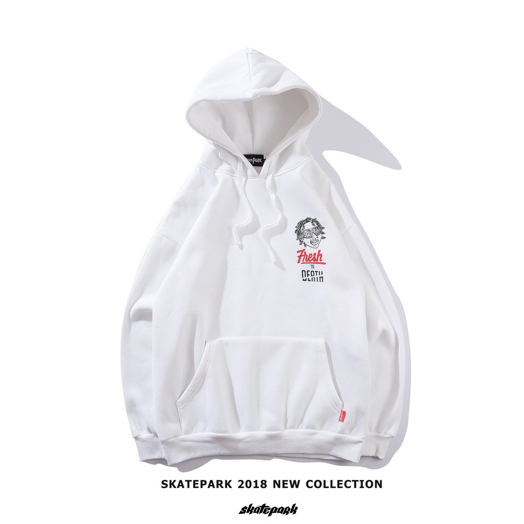 

Худи Skatepark White унисекс XL, Белый