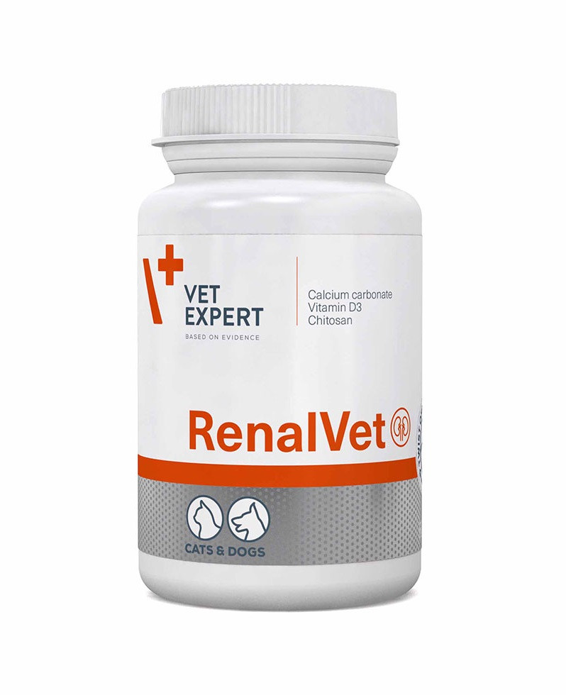 

VetExpert RENALVET 60 капс. - добавка для здоровья почек собак и кошек