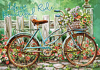 Пазл Сastorland на 500 элементов Велосипед с цветами