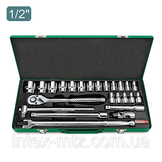 

Набор инструмента 1/2" 24ед.(6pt) TOPTUL GCAD2401