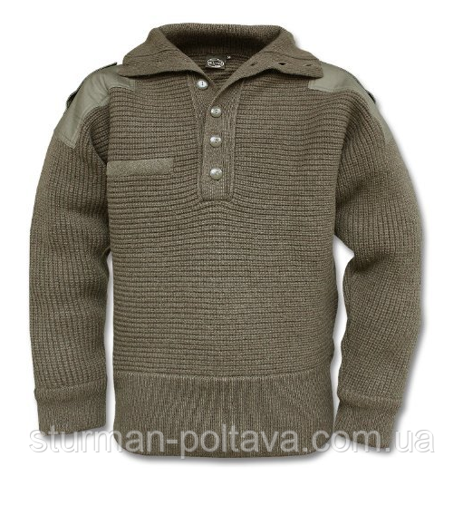 

Свитер мужской горный армейский Armee-Pullovers MiL-Tec шерстяной цвет олива Германия