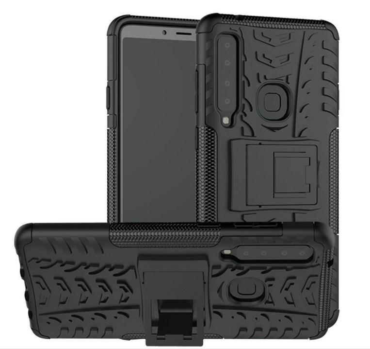 

Противоударный чехол-накладка UniCase для Samsung Galaxy A9 2018, Черный