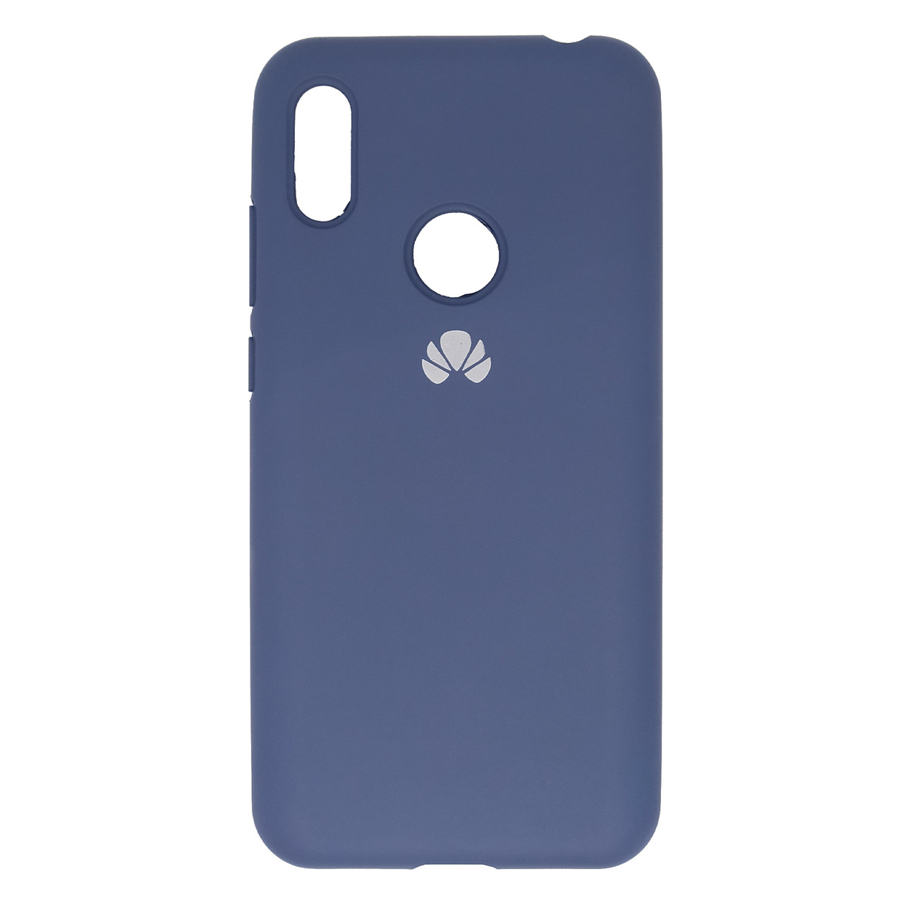 

Чехол для Huawei Y6 / Y6S (2019) / honor 8a силиконовый противоударный Silicone Cover Blue, Синий