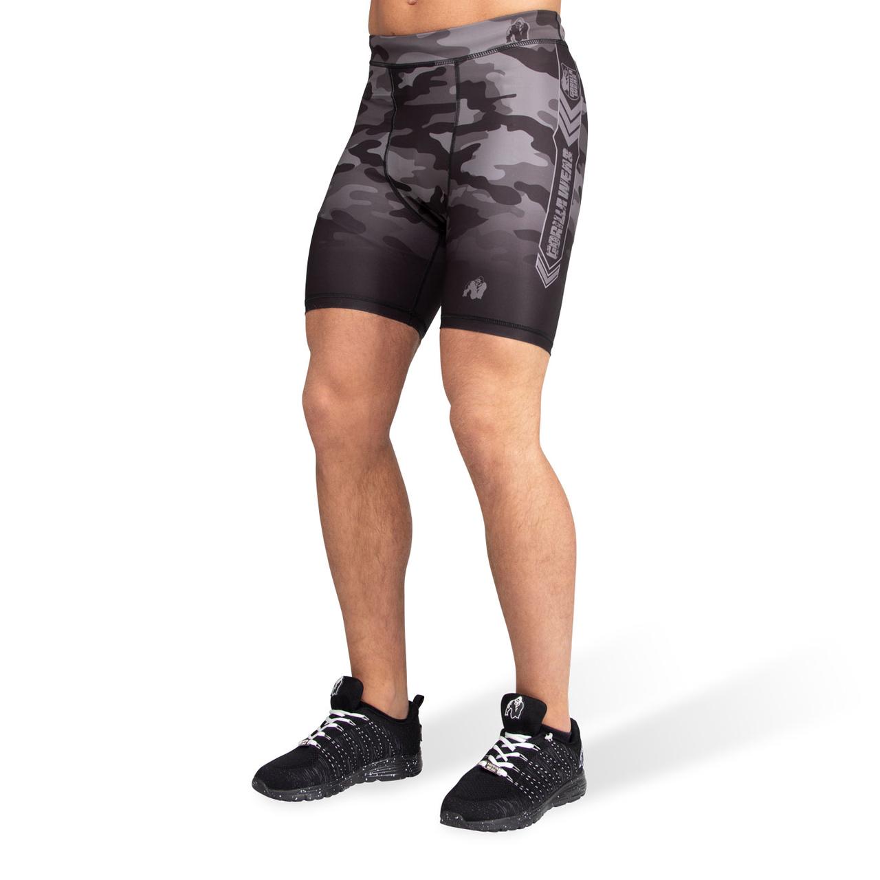 

Шорты Franklin Shorts Black/ Gray Camo XL, Черно-серый