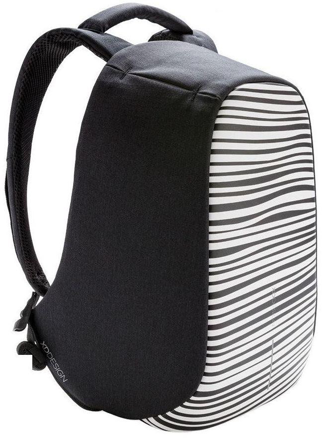 

Городской рюкзак Xd Design Bobby anti-theft backpack Zebra e на 11 л, черный