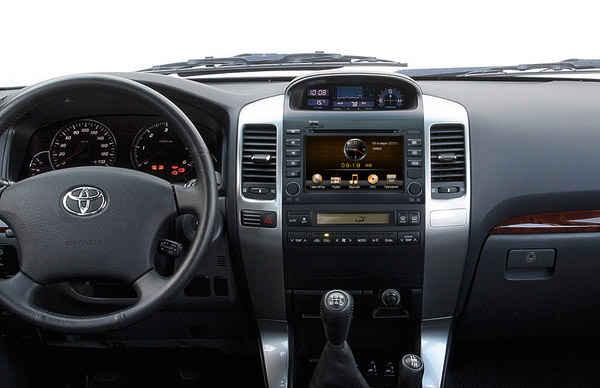 Shtatnaya Magnitola Toyota Land Cruiser 120 Prado Road Rover