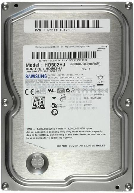 Жесткий диск , винчестер, HDD SATA 3.5, 500 ГБ, Samsung ОПТ: продажа, цена  в Чернигове. внутренние и внешние жесткие диски, HDD, SSD от "Фирменная  компьютерная техника из Европы" - 683107045