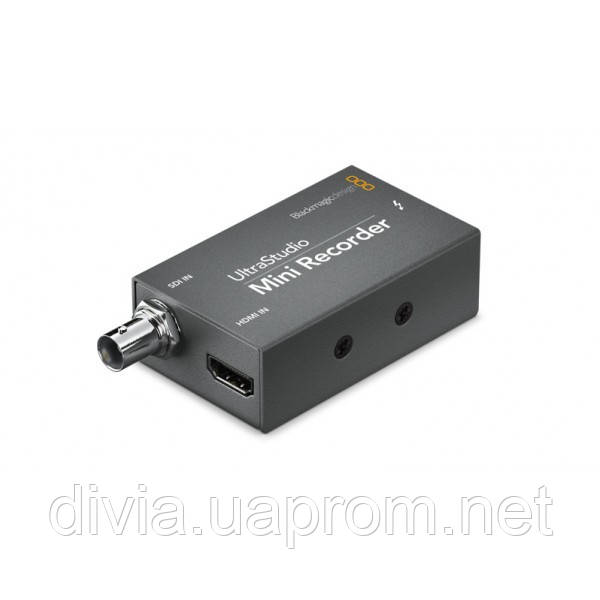 

Blackmagic UltraStudio Mini Recorder Устройство для захвата SDI- и HDMI-видео