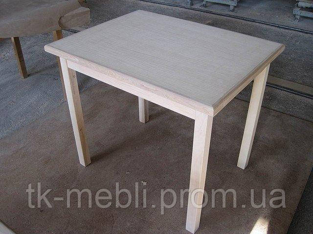 Стол обеденный деревянный не раскладной "Явир М" 900х700х750 (цвет на выбор) РПМК, фото 3