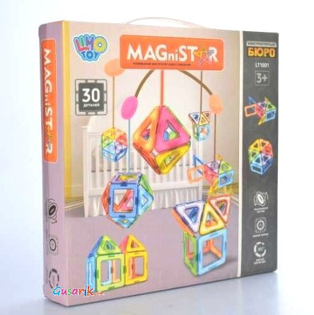 

Магнитный конструктор Magnetic 30 деталей LT 1001