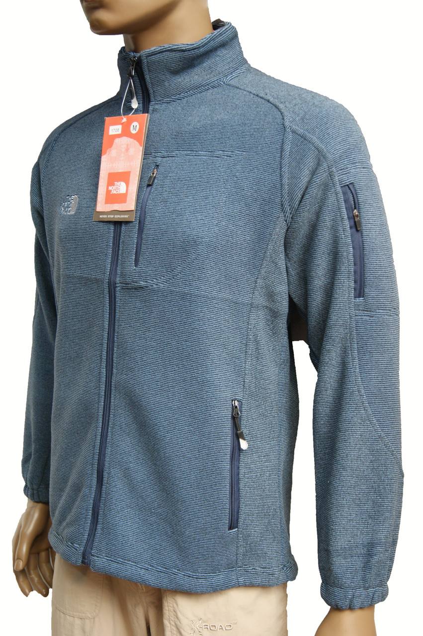 

Кофта флисовая мужская The North Face № 1708 синий, L