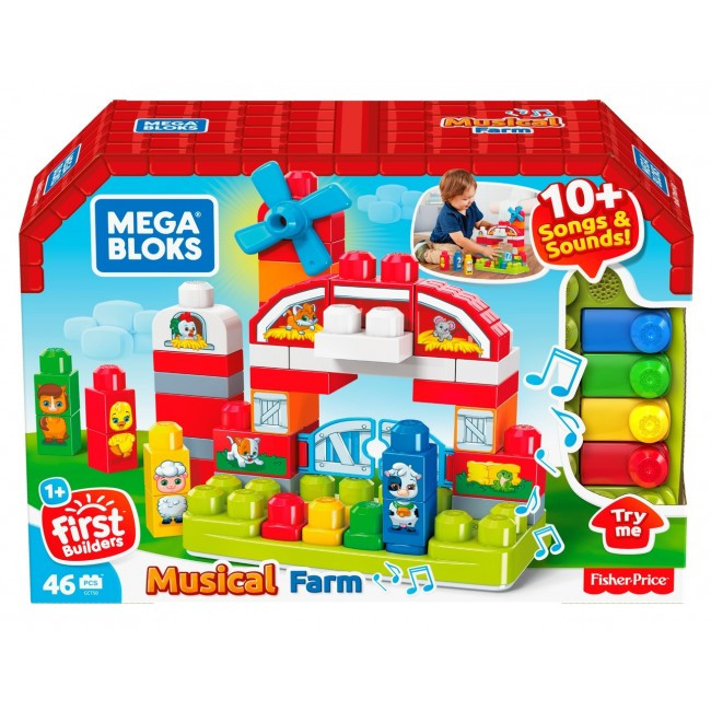 

Конструктор "Музична ферма" Mega Bloks