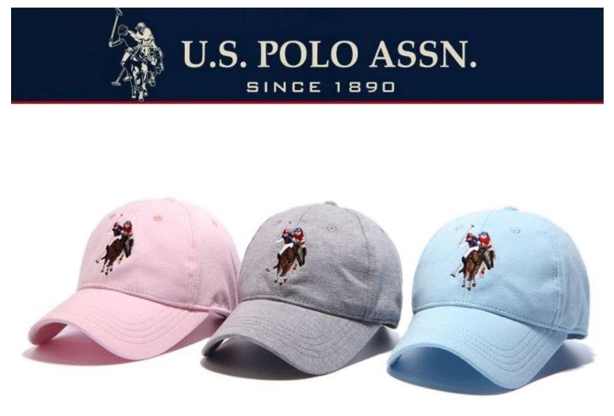 

Оригинальные кепки бейсболки U.S. POLO ASSN модель 2017г., Серый