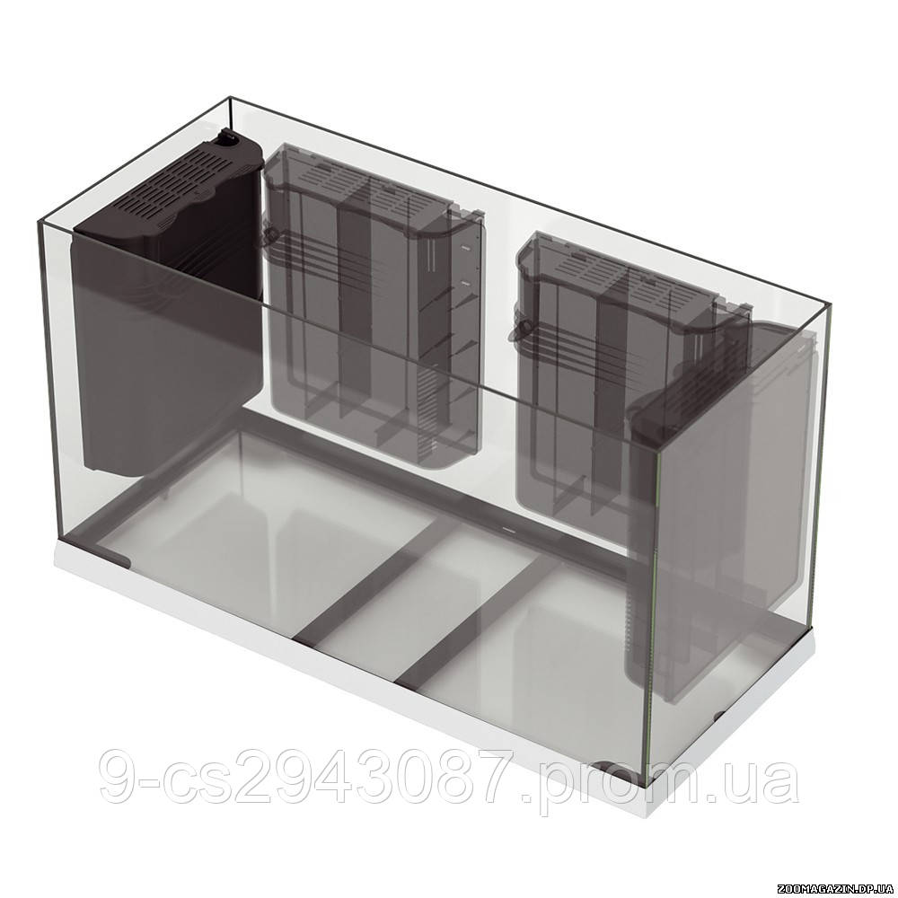 

Ferplast DUBAI 120 WHITE аквариум для рыб, 121 x 41 x h 56 см. - 240 л.