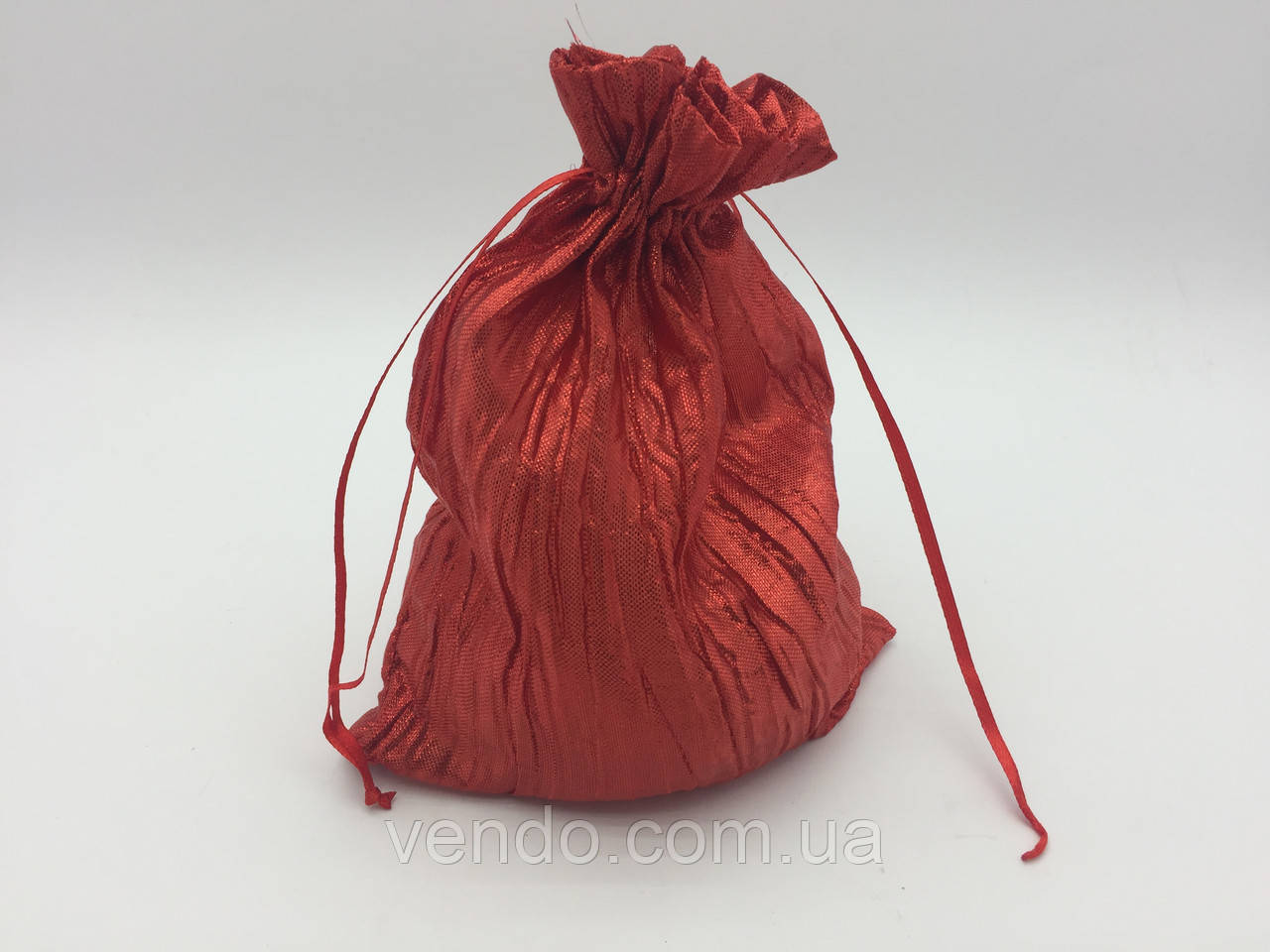 Чехол для карт таро, мешочек из жатой парчи Красный,14х20 см