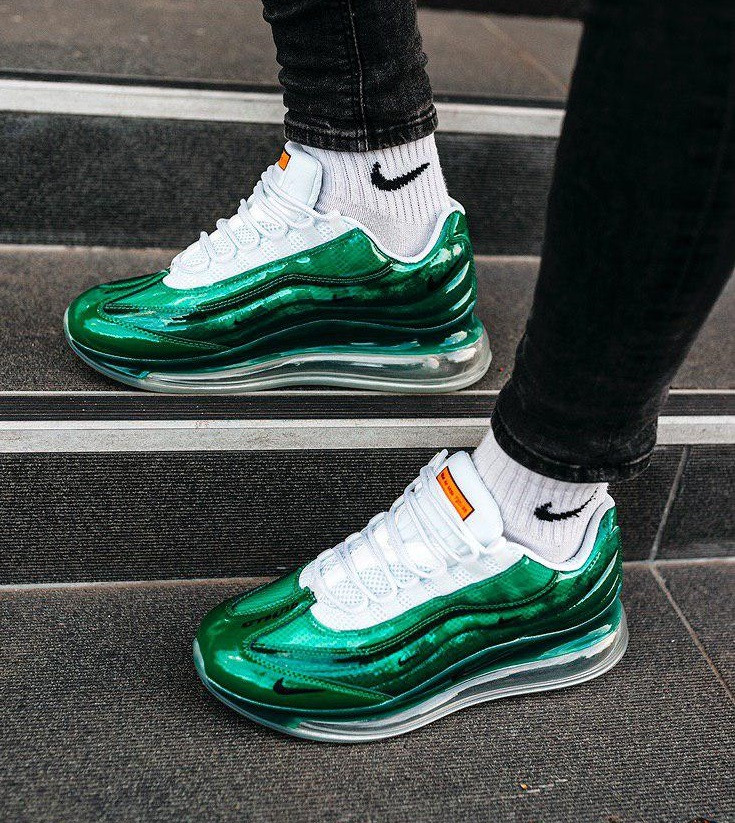 air max 720 white and green