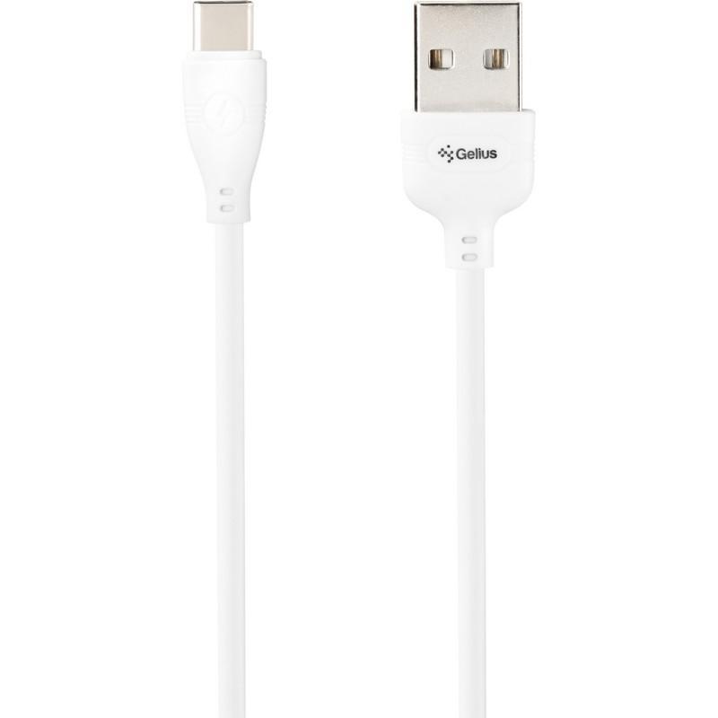 

Кабель USB-Type-C Gelius Pro WineGlass White, Белый