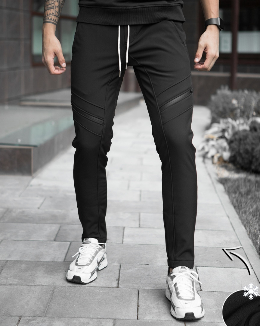 

Штани теплі Pobedov trousers "San Andreas" Black, Чорний