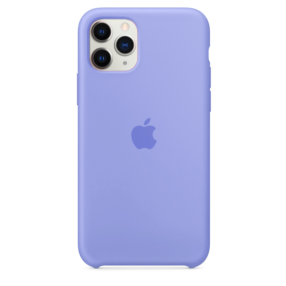 

Чехол накладка xCase для iPhone 11 Pro Max Silicone Case фиалковый, Сиреневый