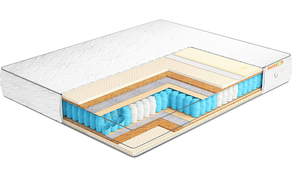 

Матрас пружинный Musson Элит Мемори Dual 120х200 см