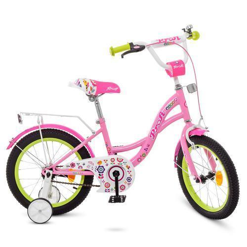 Велосипед двухколёсный детский 16 дюймов Profi Y1621-1