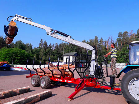 Гидроманипулятор для леса We-S7000 Weimer (Эстония), фото 2