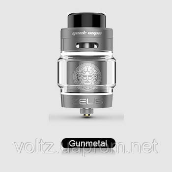 

Бак GeekVape Zeus Dual RTA (5.5 ml) - Атомайзер для электронной сигареты. Оригинал Оружейный металл