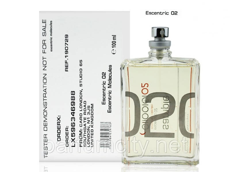 

Тестер Escentric Molecules Escentric 02, 100 мл