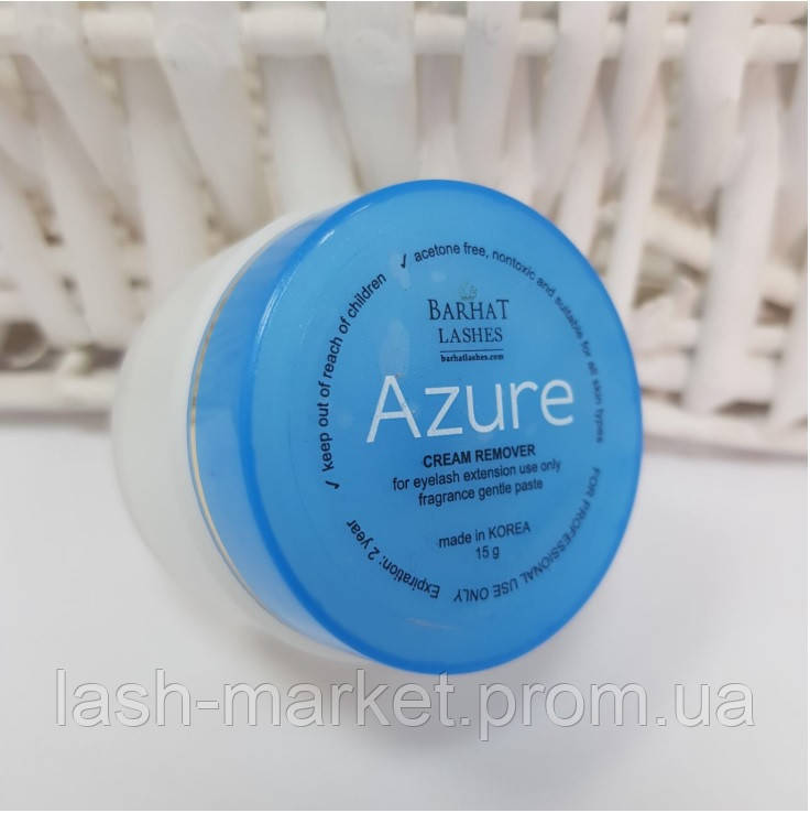 

Кремовый ремувер для наращивания ресниц Barhat Azure Cream Remover 15 г