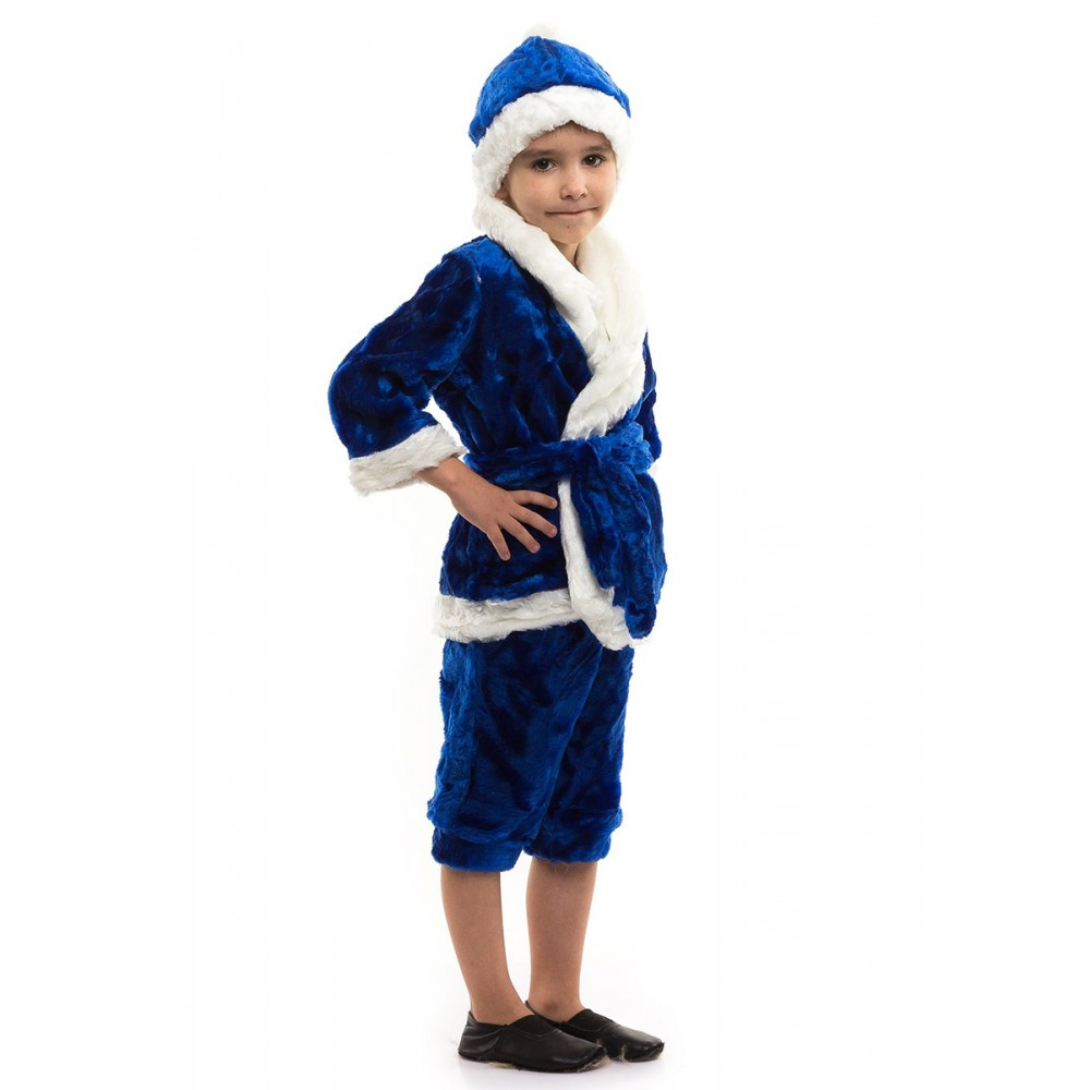 Для мальчика карнавальный костюм Новый Год синий 