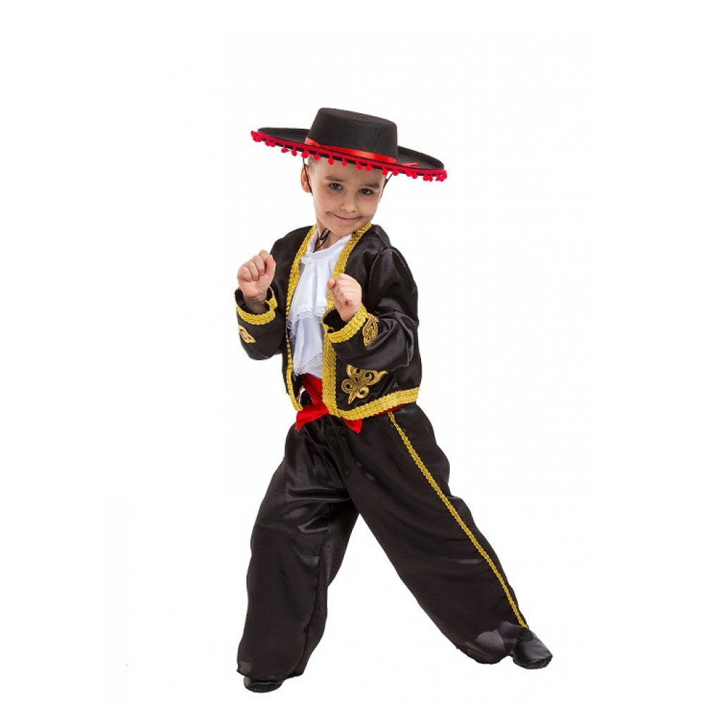 Карнавальный детский костюм Испанца Тореадора для мальчика
