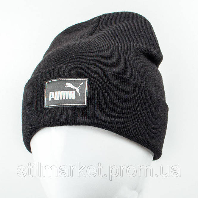 

Молодежная шапка Рожки Puma (реплика) черный, Разные цвета