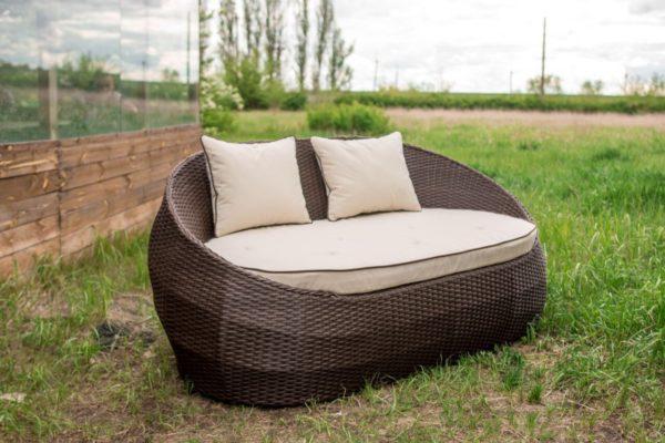 Плетёный диван из ротанга Патрик Украинские конструкции