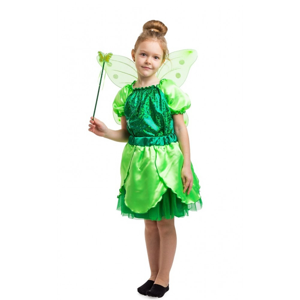 Дитячий маскарадний костюм феї Дінь-Дінь комплект для дівчинки