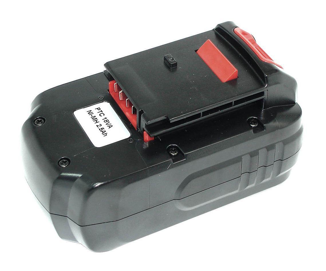 

Аккумулятор для шуруповерта Porter-Cable 18B 2500 mAh 18 V, Черный