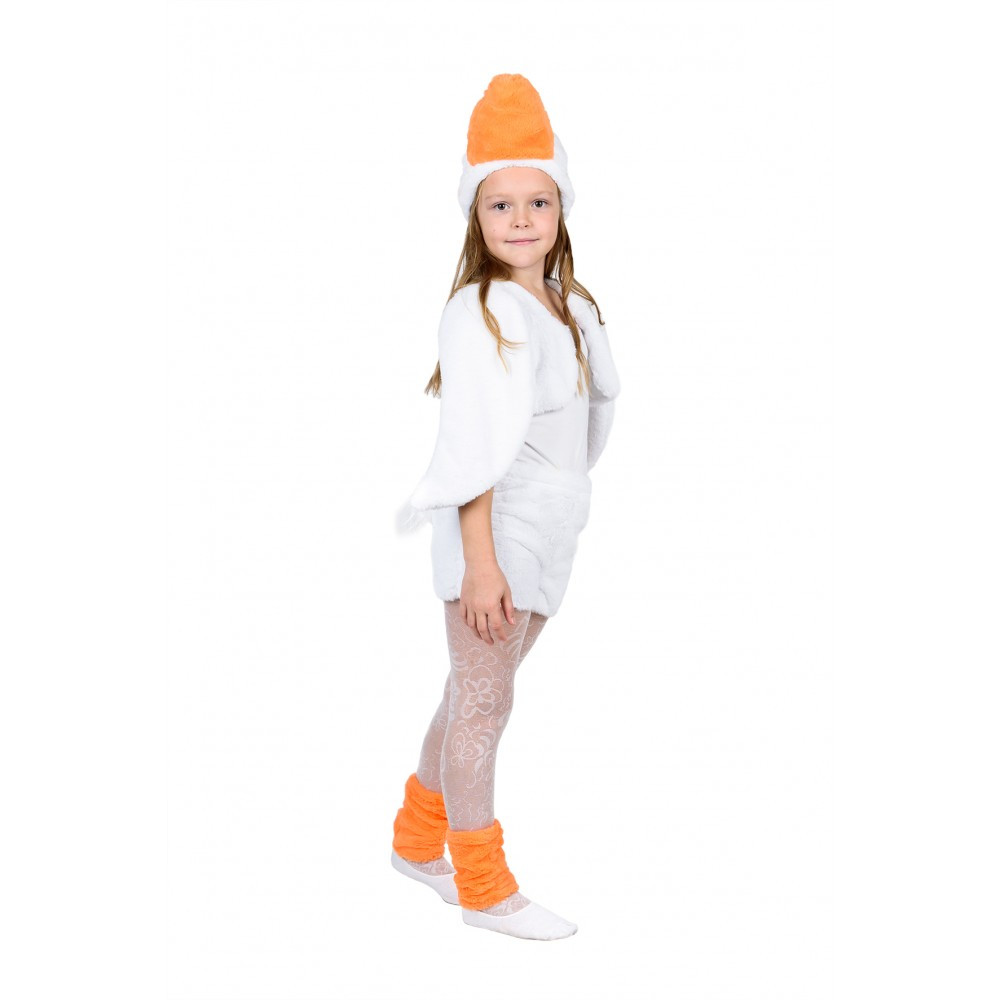 Маскарадний костюм білого Гусака для дітей віком від 3 до 7 років