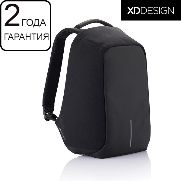 

Антивор рюкзак для ноутбука XD Design Bobby 15.6"/Black (P705.541) черный