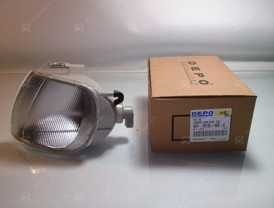 

Указатель поворота VW POLO (6N1) / VW POLO Variant (6V5) Год: 05-1995 - 09-2001 DEPO (441-1513L-WE-C)