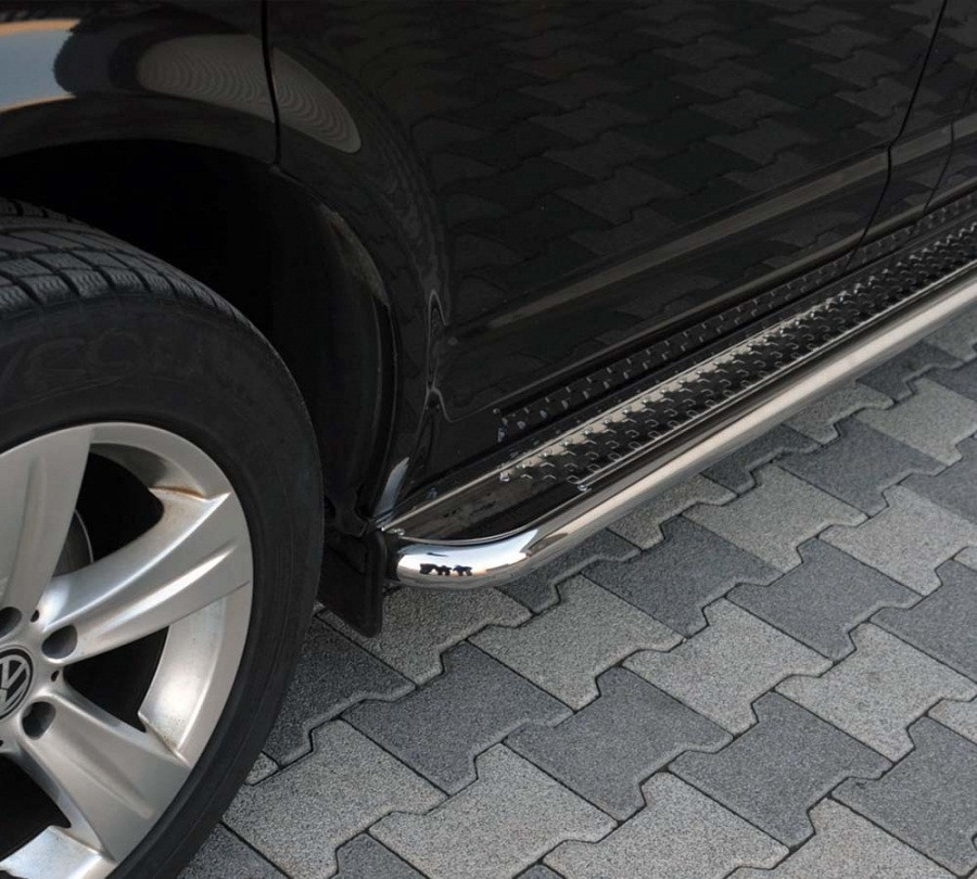 

Пороги "Premium" Мицубиси Аутлендер (d: 60мм) Mitsubishi Outlander 2012+