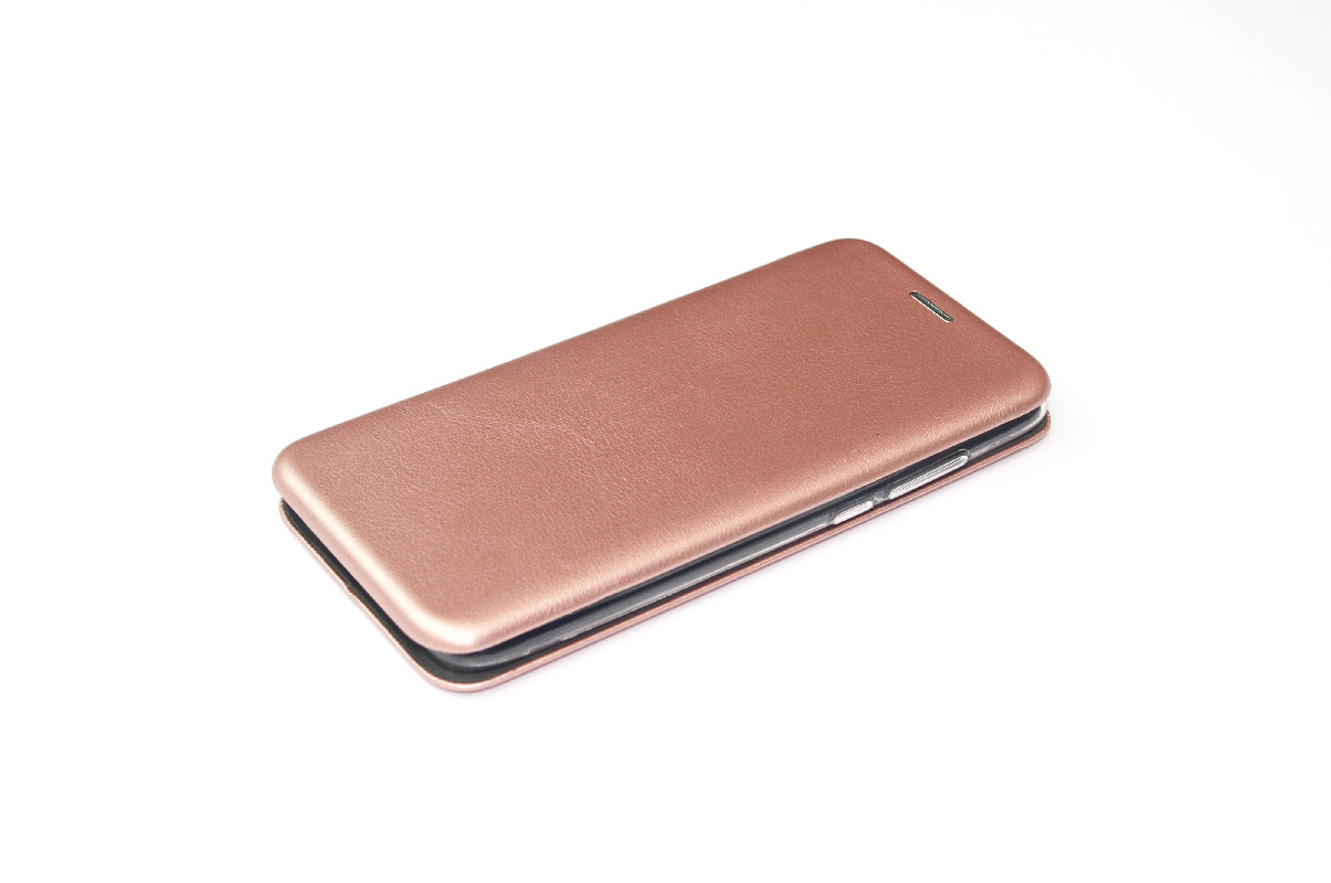 

Чехол книжка Level для Xiaomi Mi 9 Lite Экокожа Розово-золотой, Розовое золото