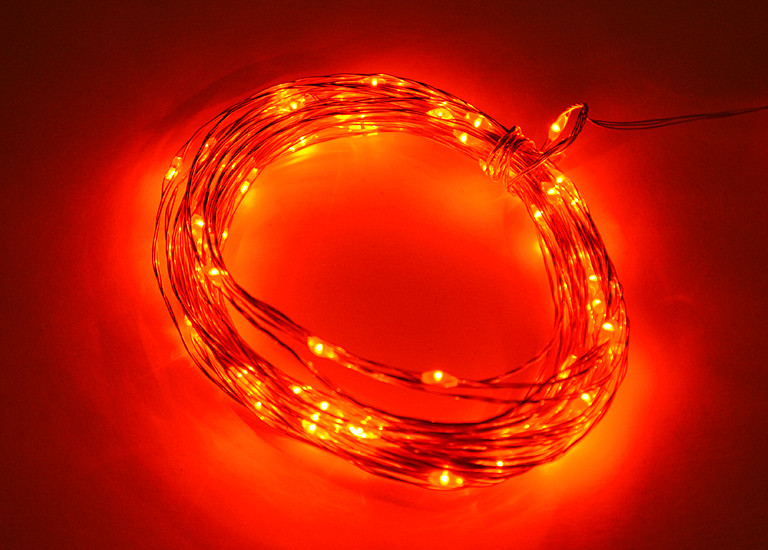 

Светодиодная гирлянда LED USB Garland, 100pcs, IP68 Красный