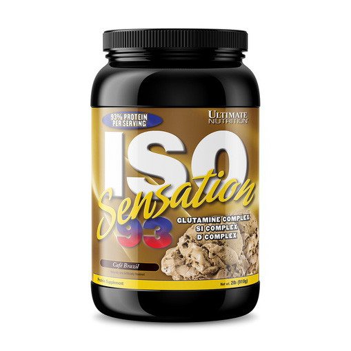 

Сывороточный протеин изолят Ultimate Nutrition ISO Sensation 0,9 kg