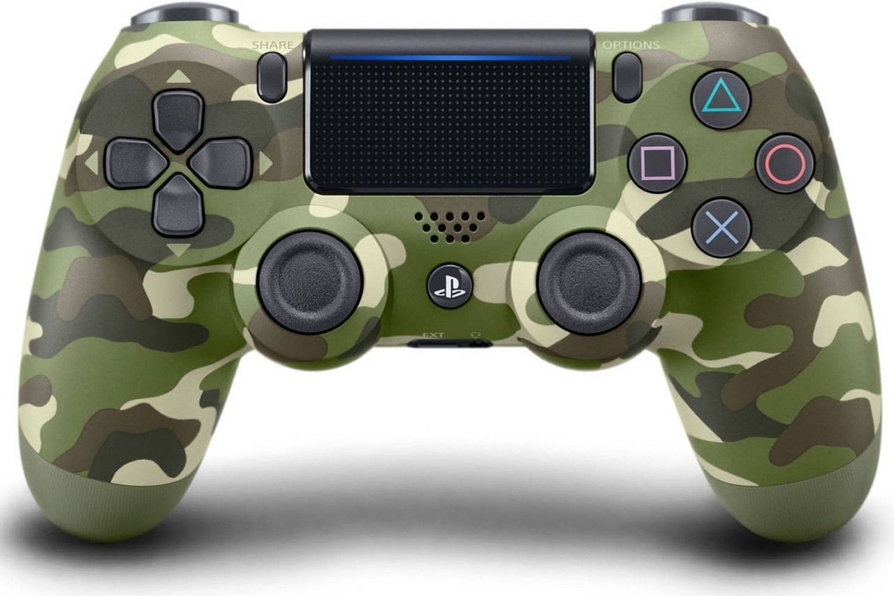 Геймпад Sony Playstation 4 (PS4) Dualshock 4 V2 Green Camo
