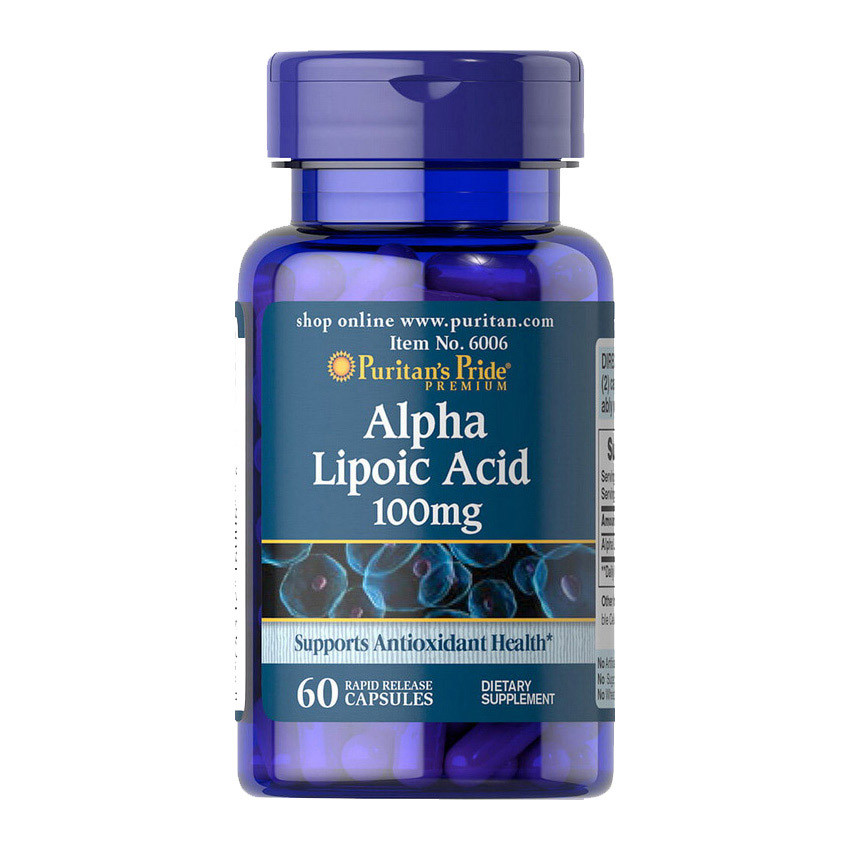 Альфа липоевая now. Puritans Pride- Alpha Lipoic acid 600mg 30 caps.